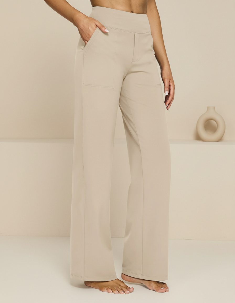 Elevated High Waist Yoga Trousers™