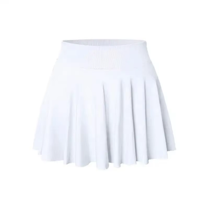 High Waist Women'S Sport Skirt Pure Color 2 in 1 New Model H749 Cross-Border Shipping Available Fashionable Casual Skirts