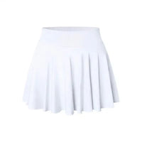 High Waist Women'S Sport Skirt Pure Color 2 in 1 New Model H749 Cross-Border Shipping Available Fashionable Casual Skirts