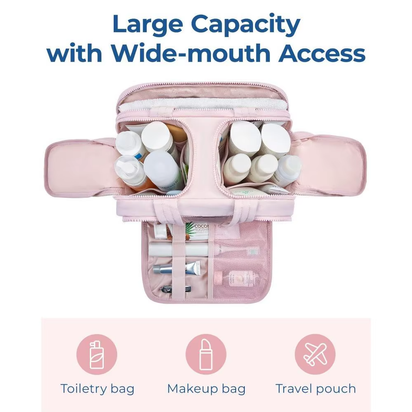 Lightweight Travel Toiletry Bag Large Capacity Travel Storage Case Women