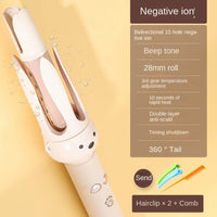 28Mm Fully Automatic Curling Stick Ceramic Negative Ions Electric Rotary Curler Professional Automatic Hair Curler