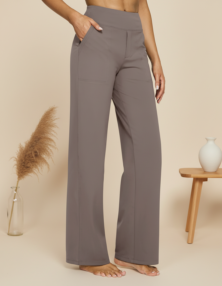 Elevated High Waist Yoga Trousers™