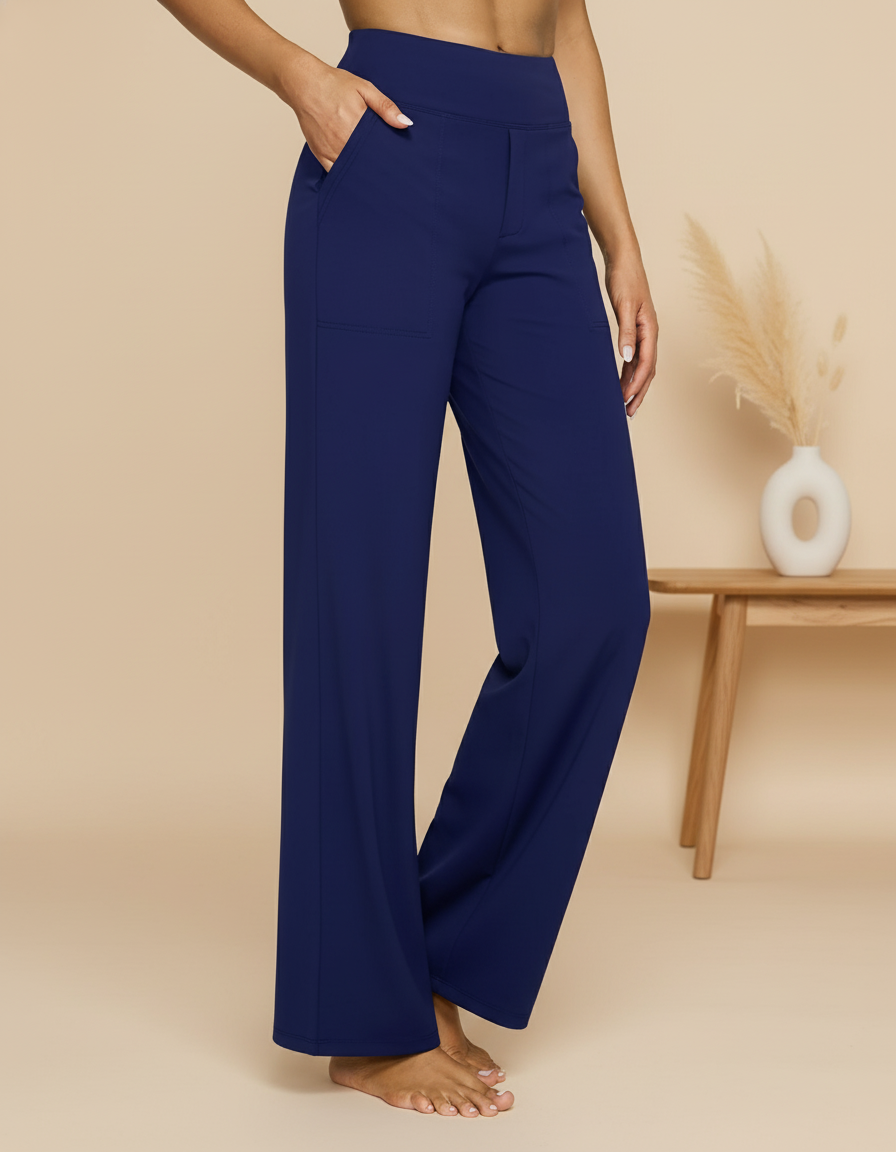 Elevated High Waist Yoga Trousers™