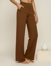 Elevated High Waist Yoga Trousers™
